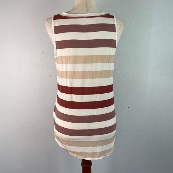 Maurices 24/7 Striped Sleeveless Top Size S EUC - Picture 4 of 6
